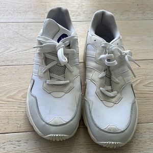 White Addias sneakers